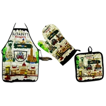 KÖTÉNYSZETT BP. KESZTYŰ+KÖTÉNY+ALÁTÉT BUDAPEST,HUNGARY - Nevezetességek+matyó