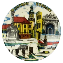 FALITÁL PORCELÁN 9CM Sopron