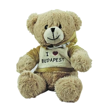 MACI KAPUCNIS PULCSIS Budapest felirattal, világosbarna