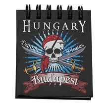 NOTESZ MINI MÁGNESES BUDAPEST MBZ06