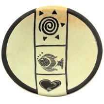 AFRIKAKŐ TÁNYÉR 10CM