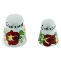 GYŰSZŰ KALOCSAI PORCELÁN - Budapest felirattal