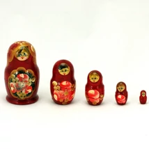 MATRIOSKA KÉZI KICSI /5/-D