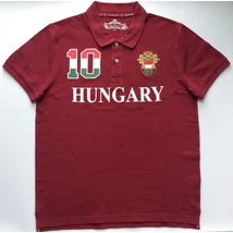 RR FÉRFI PÓLÓ HUNGARY MINTÁS KRISZTIÁN-A