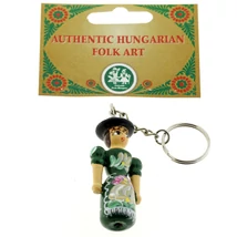 KULCSTARTÓ FA LÁNY zöld, csomagolt