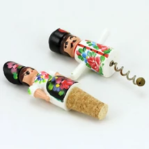 DUGÓHÚZÓ+DUGÓSBABA FA Hungary felirattal, fehér, csomagolt