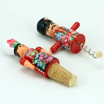 DUGÓHÚZÓ+DUGÓSBABA FA Hungary felirattal, piros, csomagolt