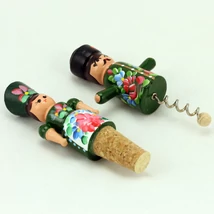 DUGÓHÚZÓ+DUGÓSBABA FA zöld, csomagolt