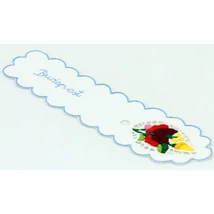 KÖNYVJELZŐ RISELT KALOCSAI Budapest felirattal, kék, csomagolt