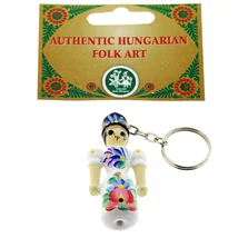 KULCSTARTÓ FA LÁNY fehér, csomagolt