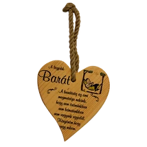 SZÍVECSKE FA, SZEZONÁLIS  DEKORÁCIÓVAL Barát