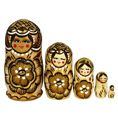 MATRIOSKA BABA NATÚR NAGY FESTETT 5 DB-OS-A