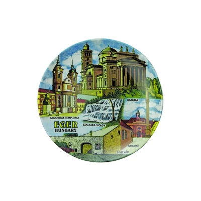 FALITÁL PORCELÁN NAGY 24CM Eger