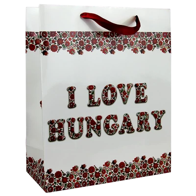 TASAK I LOVE HUNGARY MATYÓ VIRÁGOS  26*33