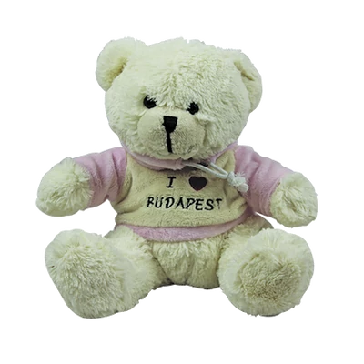 MACI KAPUCNIS PULCSIS Budapest felirattal,fehér