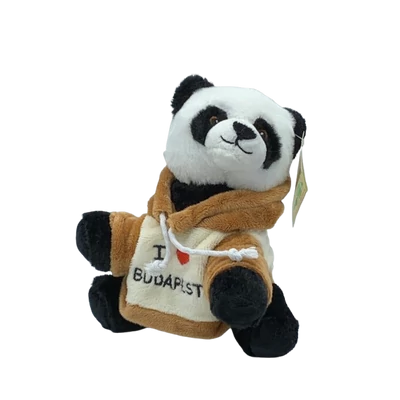 Panda pulcsiban 16cm