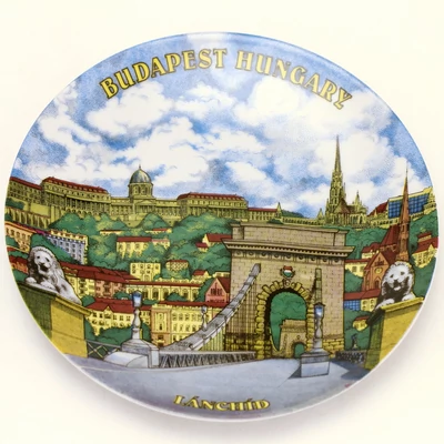FALITÁL PORCELÁN NAGY 24CM-L