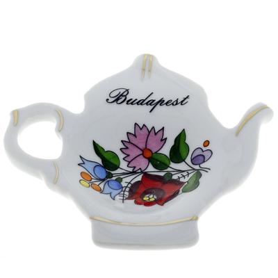 TEAFILTERTARTÓ KALOCSAI PORCELÁN - Budapest felirattal