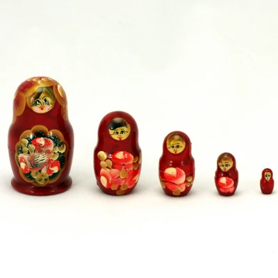 MATRIOSKA KÉZI KICSI /5/-D