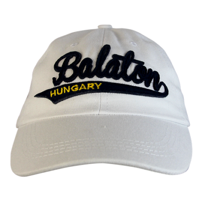 BASEBALL SAPKA KEPES HUNGARY, BALATON - Balaton felirattal, fehér